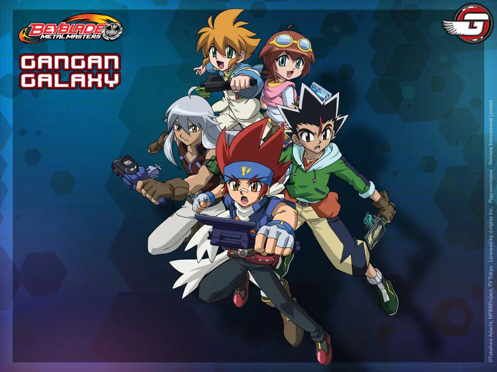 Gambar karakter Beyblade Metal Fusion