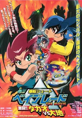 Para karakter utama dalam anime Bakuten Shoot Beyblade