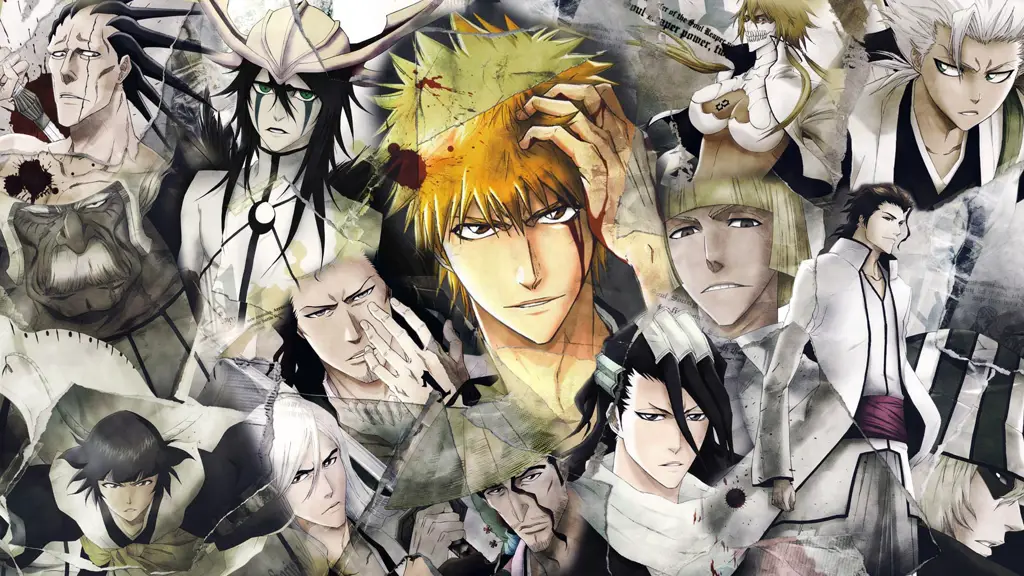 Gambar berbagai karakter dalam anime Bleach