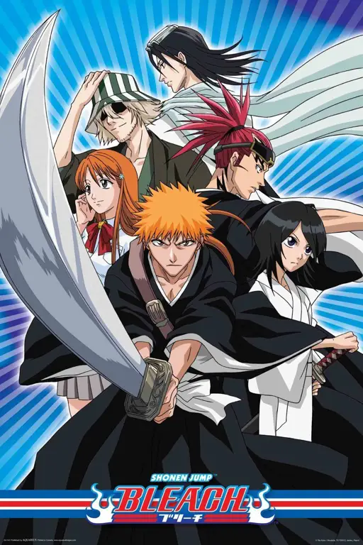 Karakter-karakter utama Bleach berkumpul