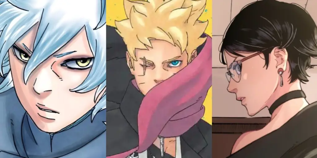 Gambar para karakter Boruto