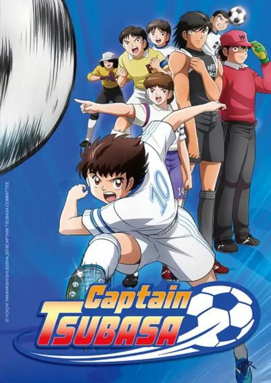 Gambar karakter-karakter dalam game Captain Tsubasa