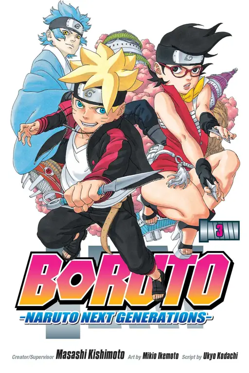 Poster karakter Boruto