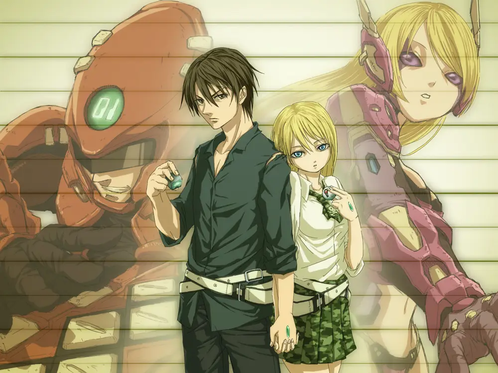 Gambar karakter-karakter dalam anime Btooom!