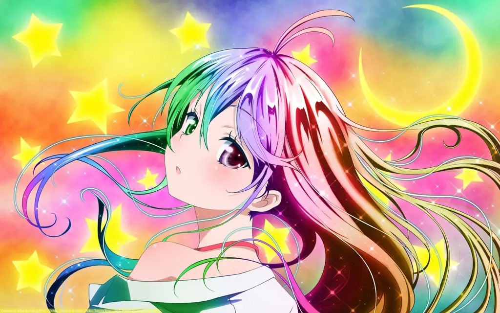 Karakter anime Colorful yang unik