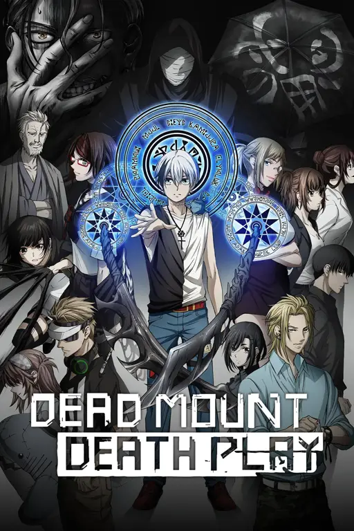 Gambar para karakter dalam anime Dead Mount Death Play