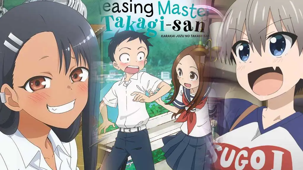 Karakter-karakter dalam anime Karakai Jouzu no Takagi-san