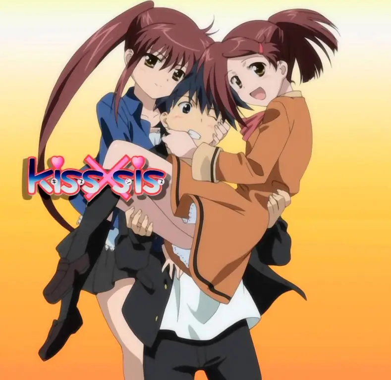Gambar karakter-karakter dalam anime Kiss x Sis