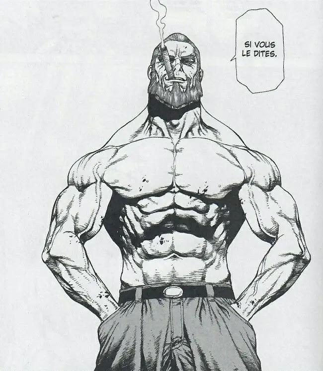 Ilustrasi karakter anime Terra Formars