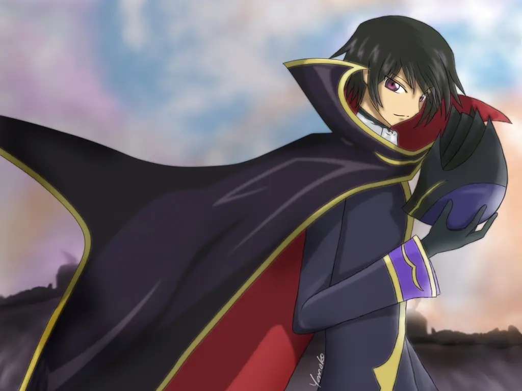 Gambar para karakter utama Code Geass