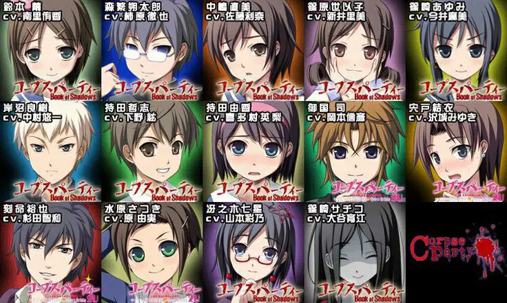 Karakter-karakter dalam Corpse Party