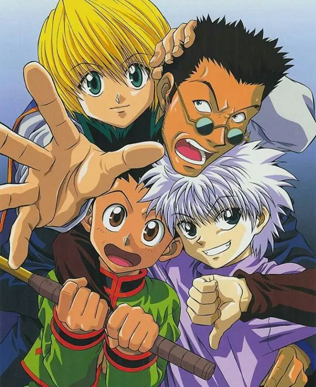 Ilustrasi karakter-karakter dalam dunia Hunter x Hunter