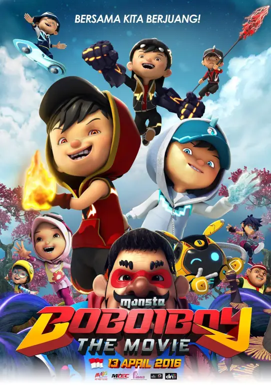 Karakter-karakter dalam film Boboiboy