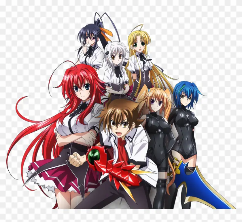 Gambar karakter High School DxD