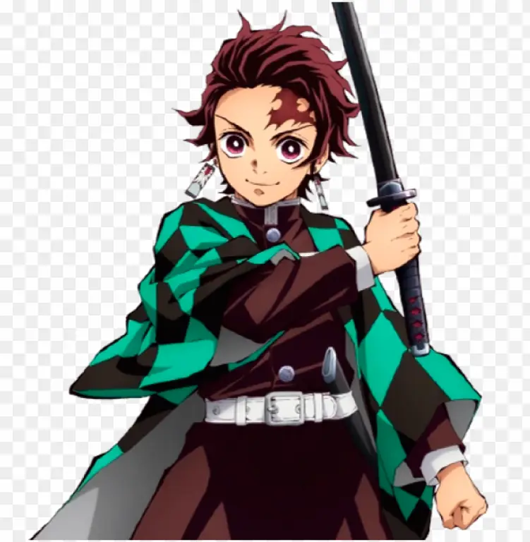 Gambar para karakter utama Kimetsu no Yaiba