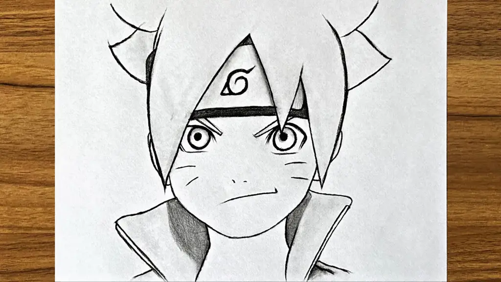 Ilustrasi karakter-karakter Boruto