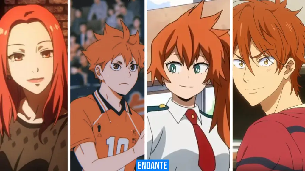 Gambar karakter-karakter utama dalam anime Orange