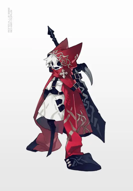 Karakter-karakter dalam Shiro Majutsushi wa Yuusha no Level wo Agetakunai Ilustrasi karakter anime fantasi dari Shiro Majutsushi wa Yuusha no Level wo Agetakunai