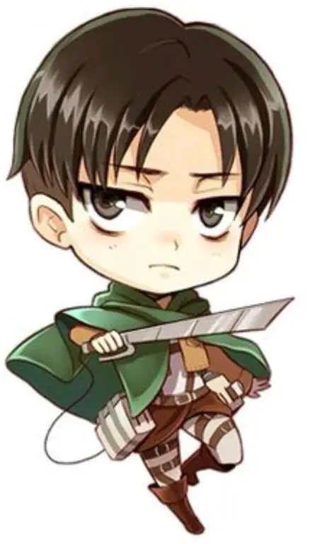 Karakter-karakter Shingeki no Kyojin Chuugakkou versi chibi yang lucu