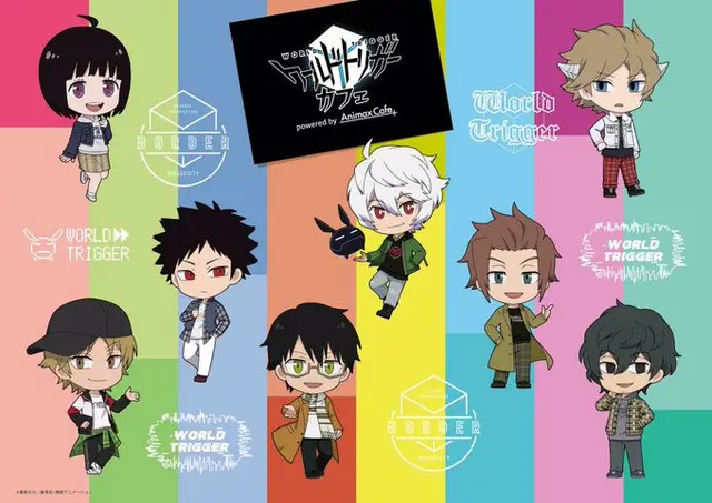Karakter-karakter dalam World Trigger Gambar karakter-karakter dalam anime World Trigger