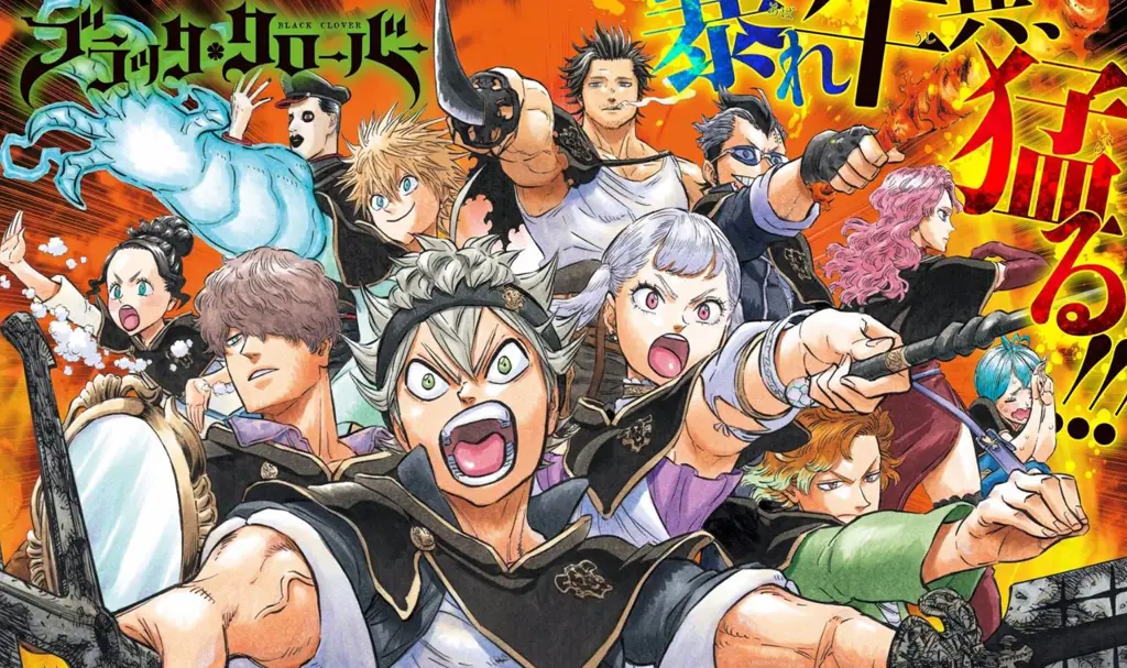 Karakter-karakter utama di Black Clover episode 157