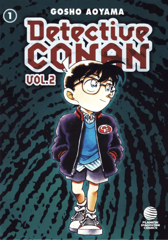 Karakter-karakter Detective Conan sedang membaca komik