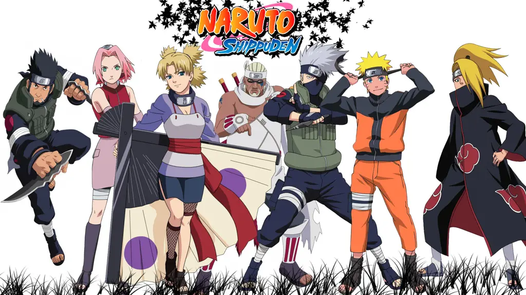 Gambar karakter-karakter Naruto Shippuden