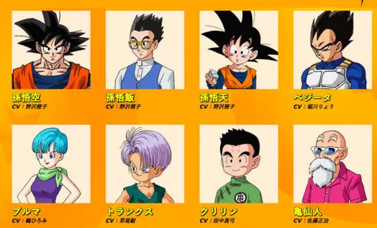 Para karakter Dragon Ball Super dalam adegan yang penuh aksi