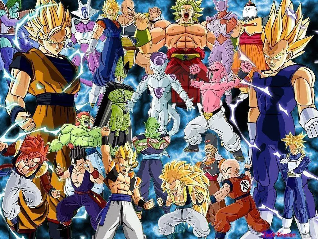 Gambar karakter-karakter Dragon Ball