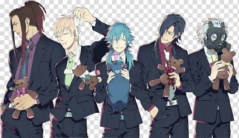 Gambar karakter-karakter dalam anime Dramatical Murders