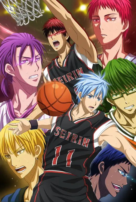 Gambar para karakter Kuroko no Basket