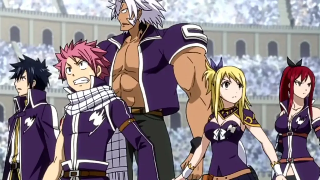 Gambar karakter-karakter dalam Fairy Tail OVA