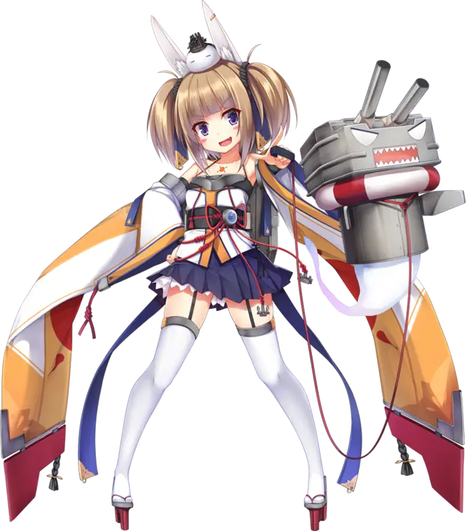 Gambar karakter-karakter anime Azur Lane yang menggemaskan