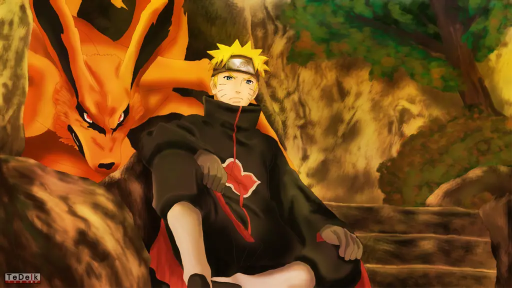 Gambar karakter-karakter utama di Naruto Shippuden