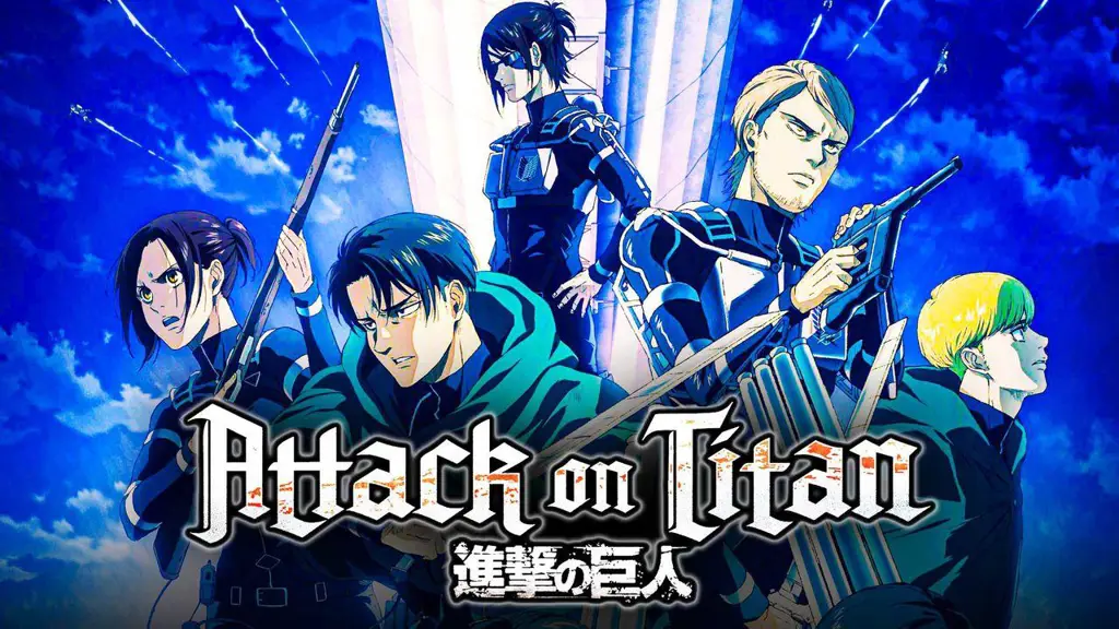 Gambar para karakter utama di Shingeki no Kyojin Season 4