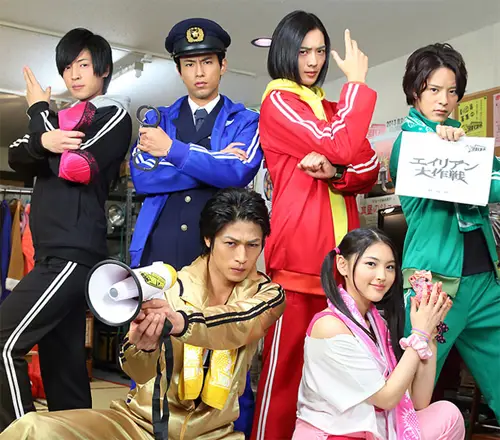 Gambar karakter-karakter Kyuranger