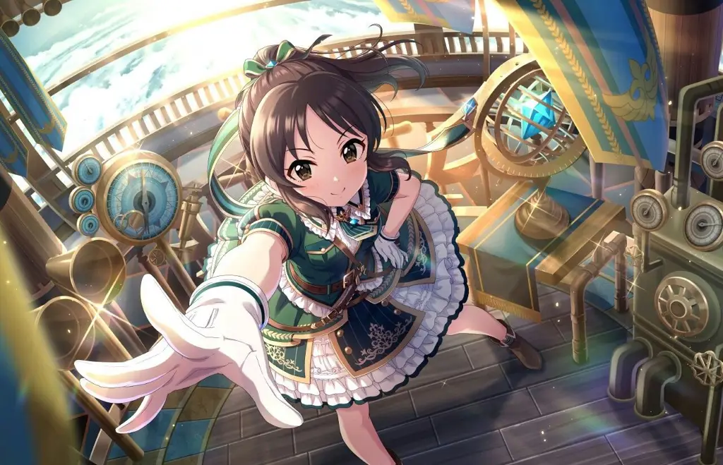 Gambar para karakter Idolmaster anime