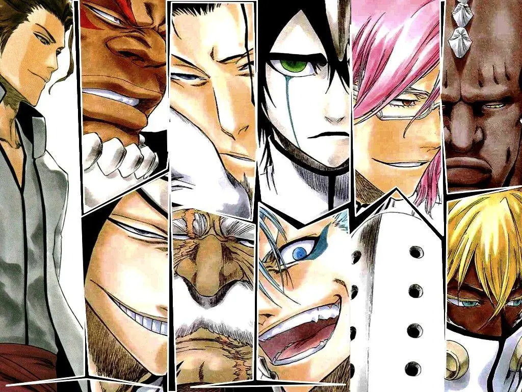 Gambar karakter-karakter utama dari anime Bleach