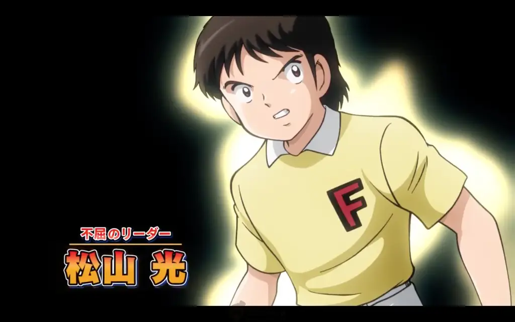 Gambar karakter-karakter dalam Captain Tsubasa