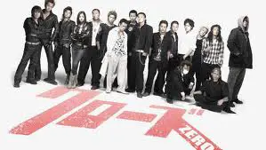 Para karakter utama dalam film Crows Zero