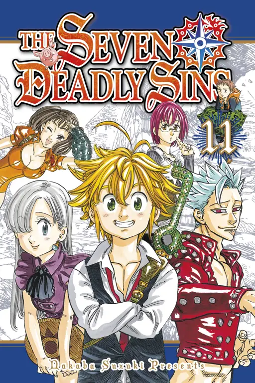 Para karakter utama dalam anime The Seven Deadly Sins