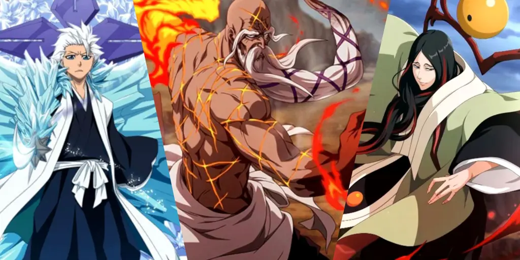 Gambar berbagai karakter dari Anime Bleach