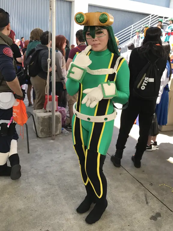 Gambar karakter-karakter utama dalam Boku no Hero Academia