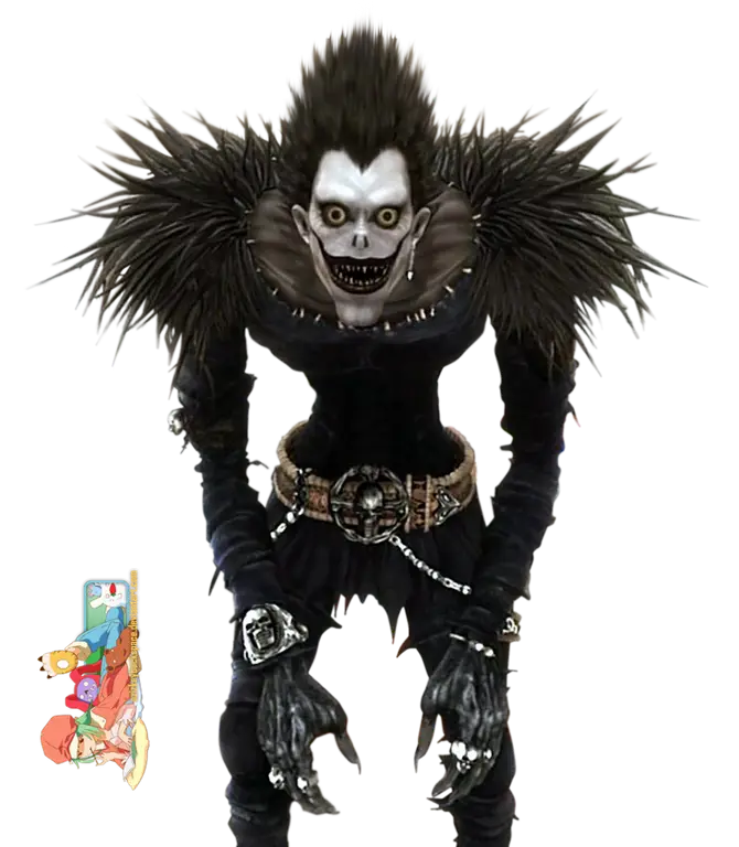 Gambar karakter-karakter utama dalam anime Death Note