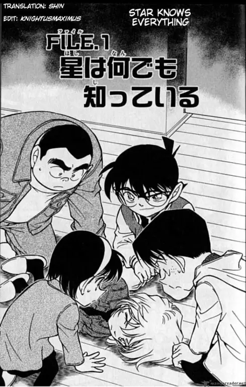 Gambar berbagai karakter Detective Conan