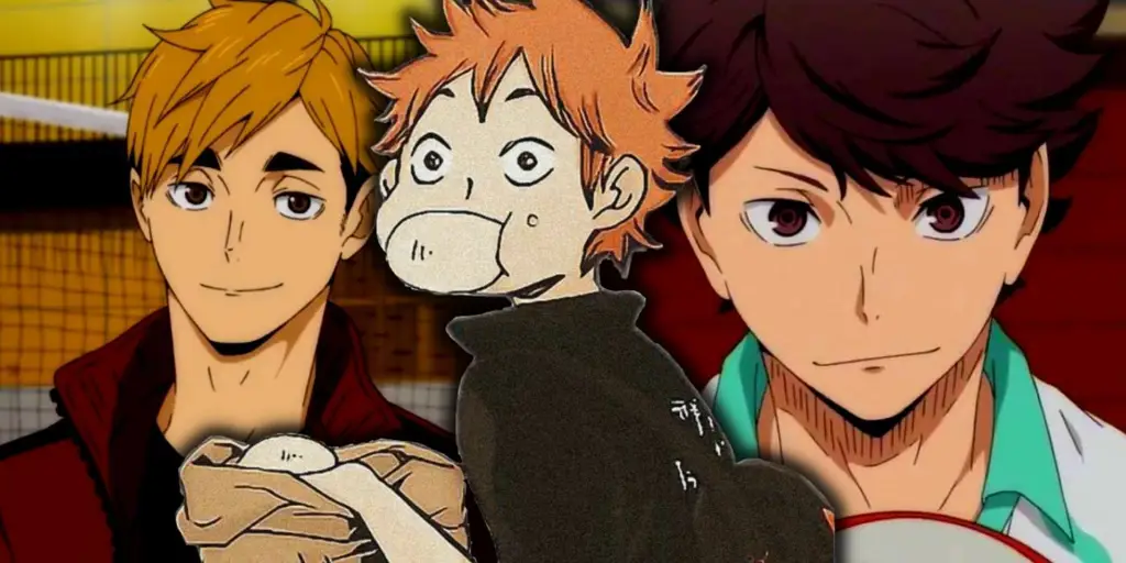 Gambar karakter-karakter utama Haikyuu!!