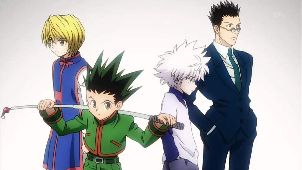 Gambar para karakter utama Hunter x Hunter