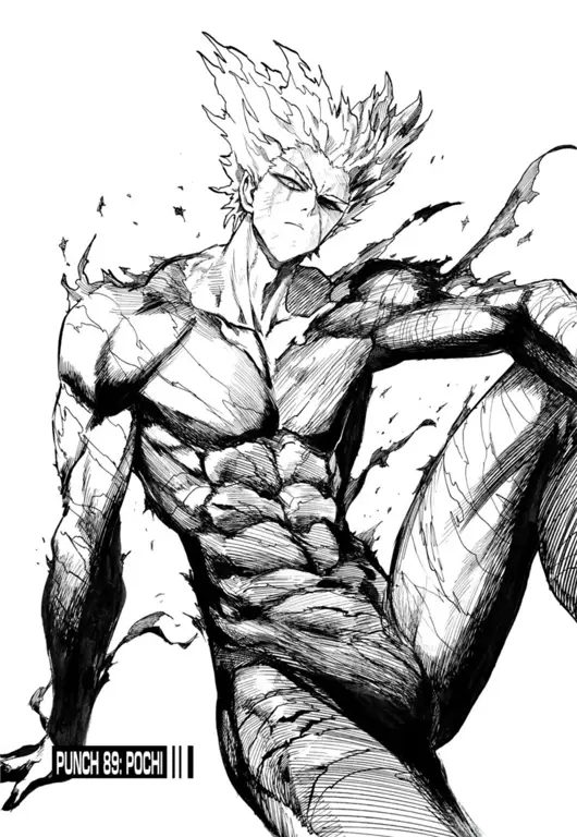 Gambar para karakter di manga Garou