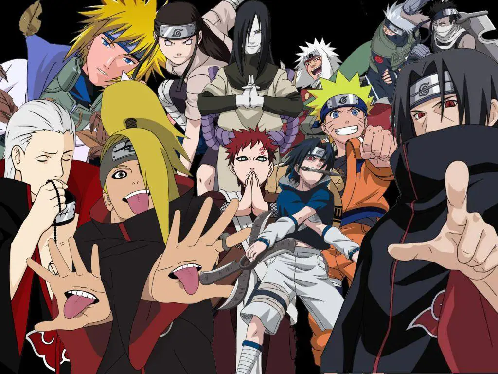 Gambar karakter Naruto Shippuden