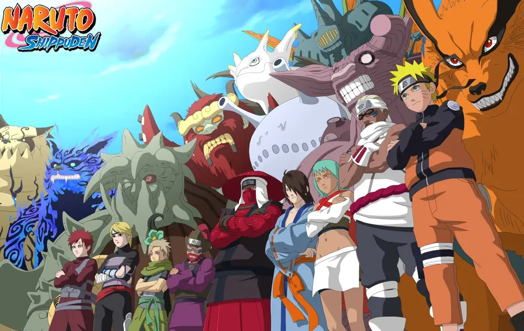 Gambar karakter-karakter Naruto Shippuden